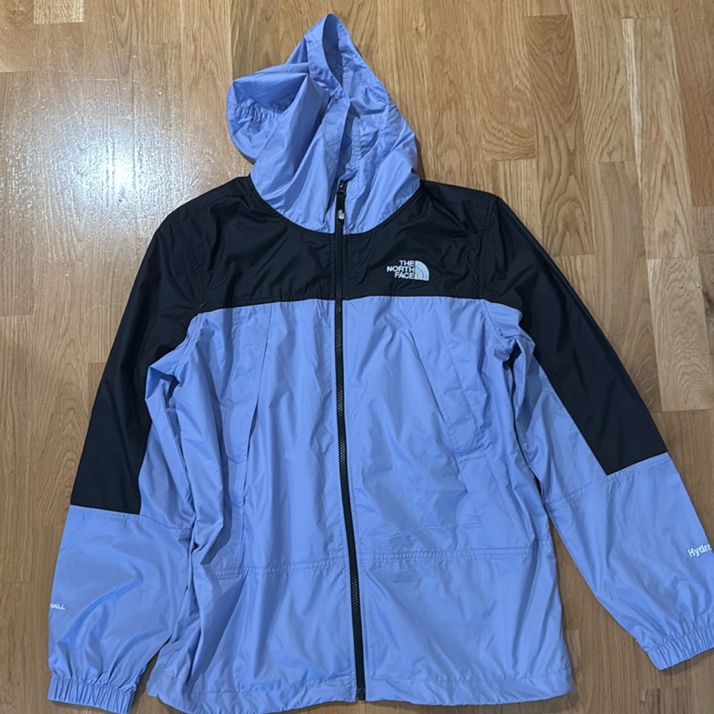 NorthFace Youth XL windwall rain coat lilac purple